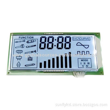 TN reflective segment LCD display